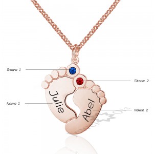 Personalized Birthstone Necklace JEWJONE101555